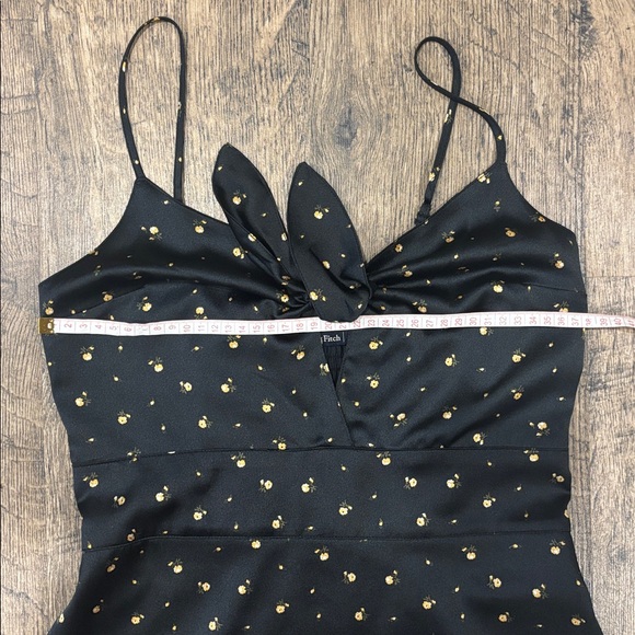 ST Abercrombie & Fitch Black Dress with Yellow Accents - Picture 12 of 12